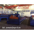 Portable steel roof roll forming machine